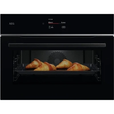 Afbeelding van AEG TA7PK721B 7000 Inbouw Heteluchtoven Zwart solo oven Inhoud: 45 Liter