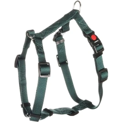 Afbeelding van Flamingo Ziggi H harnas Honden Donkergroen S 35 50cm 15mm 1st 138142