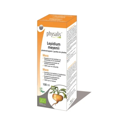 Afbeelding van Physalis Maca Druppels Bio (100ml)