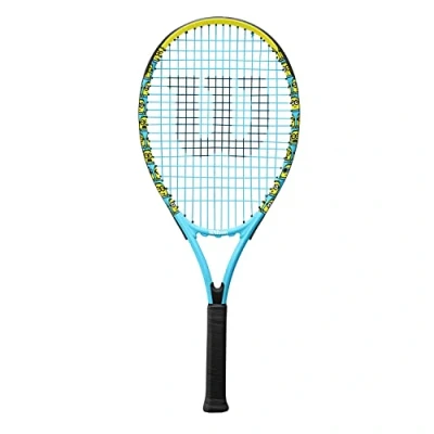 Afbeelding van Wilson Minions XL 113 Tennisracket, aluminium, gebalanceerd, 275 g, lengte 68,6 cm, blauw/geel