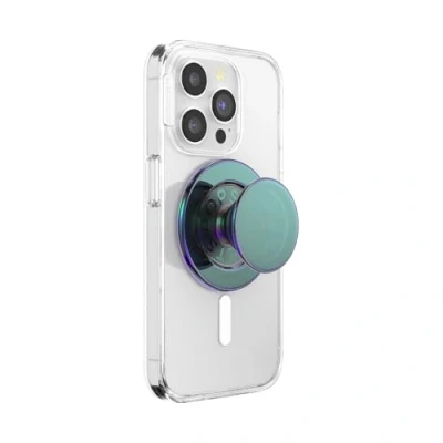 Afbeelding van PopSockets: PopGrip Round voor MagSafe Adapterring inbegrepen Uitbreidende telefoonstandaard en grip met verwisselbare bovenkant smartphones hoesjes Nachtschade