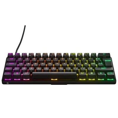 Afbeelding van Toetsenbord SteelSeries Apex Pro Mini Gaming Zwart Met Achtergrondverlichting LDC AZERTY