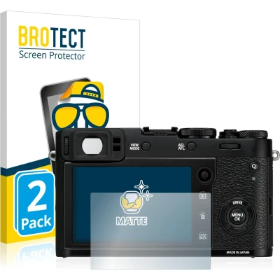 Afbeelding van BROTECT Screenprotector voor Fujifilm X100F Folie Beschermfolie matte (2 Stuks)