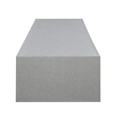 Afbeelding van tafelloper Wenen, grijs, 40x140 cm, vlekbescherming, voor het hele jaar