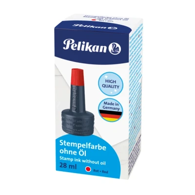 Afbeelding van Stempelinkt Pelikan flacon 28ml rood