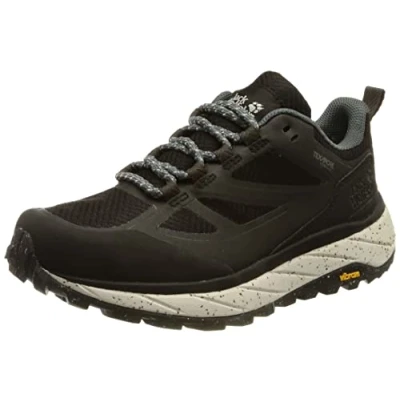 Afbeelding van Jack Wolfskin Terraventure Texapore LOW Outdoorschoenen, Dames, Maat: 43, Phantom/grey Textiel/ synthetisch