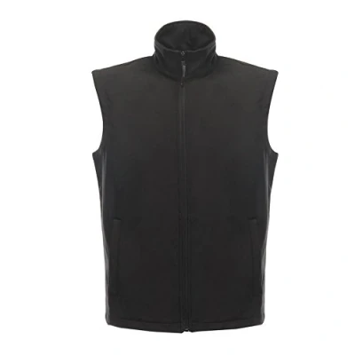 Afbeelding van Regatta Heren Classic Softshell Bodywarmer Gilet Zwart, Small