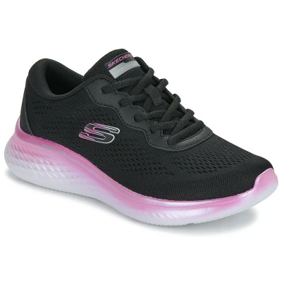 Afbeelding van Skechers LITE PRO prachtige stappen voor dames, zwart mesh/paarse Trim, 6.5 UK, Zwarte Mesh Paarse 39.5 EU