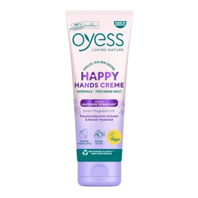 Afbeelding van OYESS Loving Nature, Happy Hands Crème, verzorgend, 75 ml
