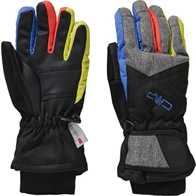 Afbeelding van CMP, Kids Twill Skihandschoenen Black Royal Limeade, 6