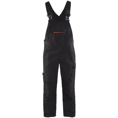 Afbeelding van Blaklader Bretelbroek met stretch 2695 1330 Zwart/Rood C48