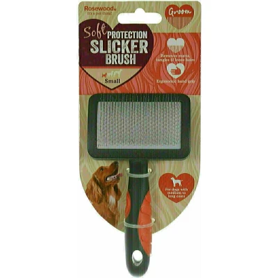 Afbeelding van Rosewood Slickerborstel SMALL 14X7,5X2,5 CM (214195)