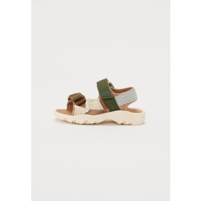 Afbeelding van Bisgaard NICO Unisex Sandalen voor kinderen, Maat: 25, Forest Textiel