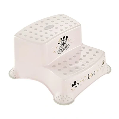 Afbeelding van Keeeper Minnie Mouse Lichtroze 2 Treden Opstapje 10032