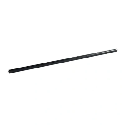 Afbeelding van QAZQA Rail zwart 80cm 1 fase Slimline