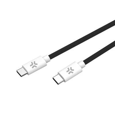 Afbeelding van USB C kabel Celly USBCUSBCCOTTBK Zwart 1,5 m