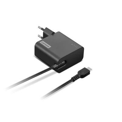 Afbeelding van Lenovo 65W USB C Wall Adaptor EU Pin Laptop netvoeding 65 W 20 V