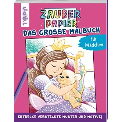 Afbeelding van Zauberpapier Das große Malbuch Mädchen