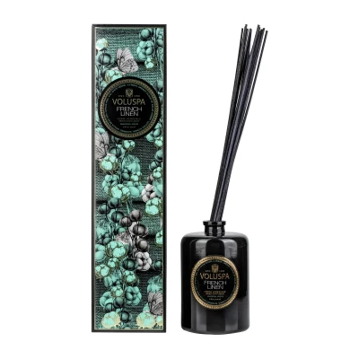 Afbeelding van Voluspa Geurstokjes Maison Noir French Linen Home Ambiance Diffuser