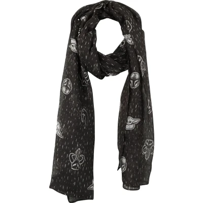 Afbeelding van Star Wars The Mandalorian Mando And Grogu Doek meerkleurig