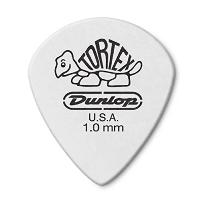 Afbeelding van Dunlop Tortex Jazz III 1.00mm 12 pack plectrumset wit