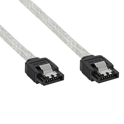 Afbeelding van InLine 27305R SATA kabel 0,5 m Transparant