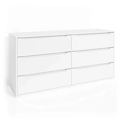 Afbeelding van Vicco Dressoir Ruben, Wit/Wit, 160 x 77.6 cm
