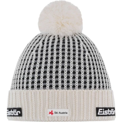 Afbeelding van Eisbar Flow OS Pompon MÜ RL SKA E33119 099, Unisex, Beige, Muts, maat: One size