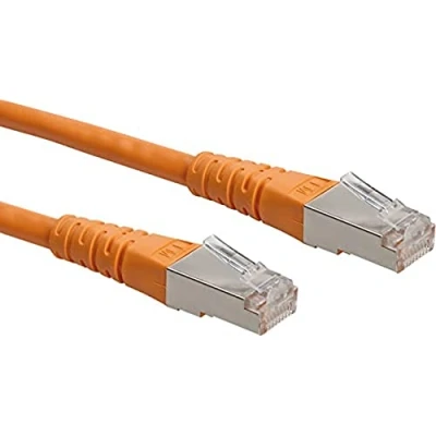 Afbeelding van ROLINE patchkabel Cat.6 (Klasse E) S/FTP (PiMF), oranje, 5 m