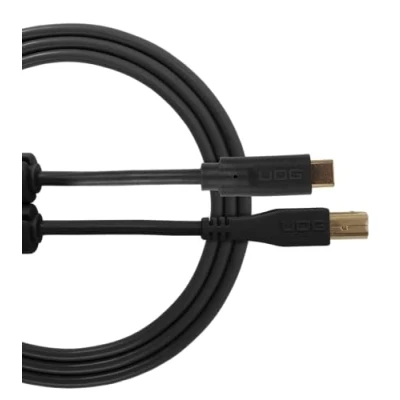 Afbeelding van UDG USB 2.0 C B Black Straight 1,5 m (U96001BL) Kabel voor DJs