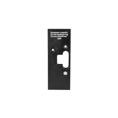 Afbeelding van Freesmal sluitplaat 71 x 23 mm Per stuk