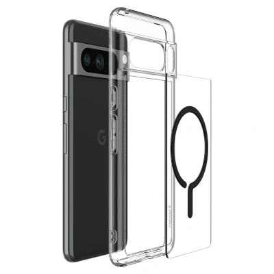Afbeelding van Spigen Ultra Hybrid TPU Magfit Back Cover Transparant Google Pixel 8 Pro