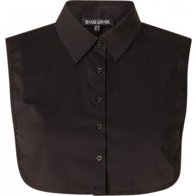 Afbeelding van BASE LEVEL CURVY Yolina Kraagje Black maat 1(48)