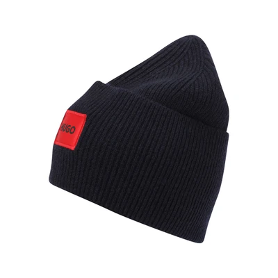 Afbeelding van HUGO XAFF Muts, Maat: One Size, Navy