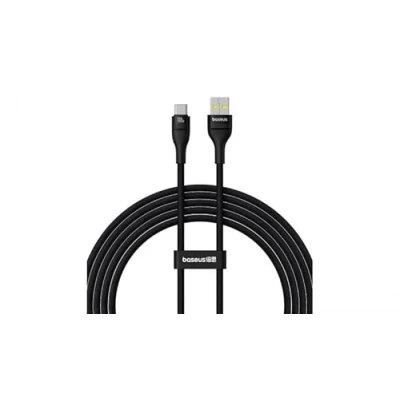 Afbeelding van Baseus Flash 2 USB A/USB C kabel 100W m zwart
