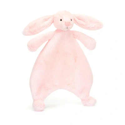 Afbeelding van Jellycat knuffeldoek bashful pink konijn 27 cm