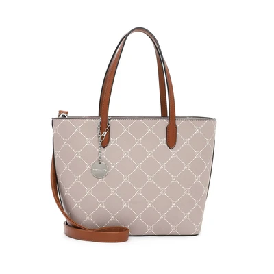 Afbeelding van Tamaris Handtas, Dames, Maat: One Size, Taupe