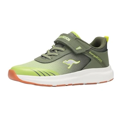 Afbeelding van KangaROOS Kb rida Ev Sneakers voor kinderen, uniseks, Olive Celery Green, 33 EU
