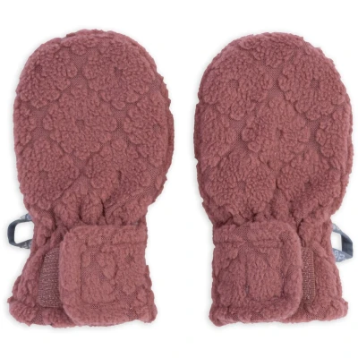 Afbeelding van Lodger Wanten Mittens Folklore Fleece Rosewood 0 12mnd