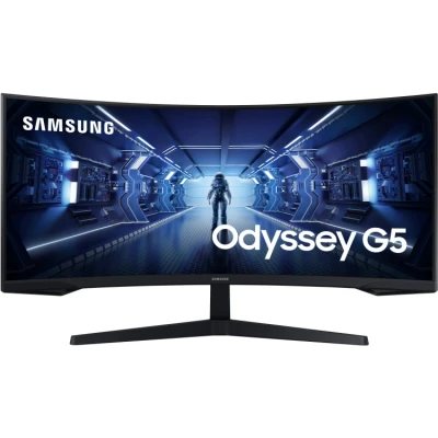 Afbeelding van Samsung Odyssey G5 Lc34g55twwpxen 34 Inch 3440 X 1440 (uw Quad Hd) 1 Ms 165 Hz