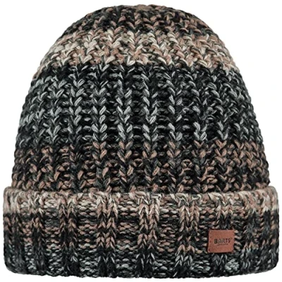 Afbeelding van Barts Akotan Muts Dark Heather Heren Duurzaam Suitable Herenkleding