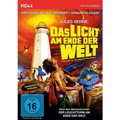 Afbeelding van Jules Verne: Das Licht am Ende der Welt / Packender Abenteuerfilm mit Kirk Douglas und Yul Brynner (Pidax Film Klassiker)