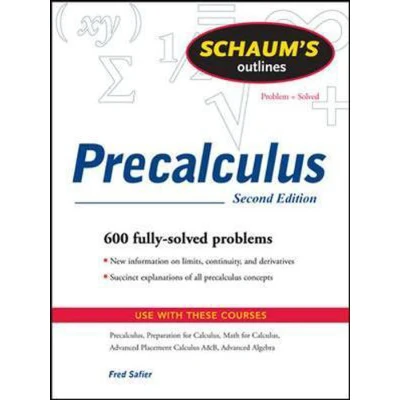 Afbeelding van Schaum&#039;S Outline Of Precalculus