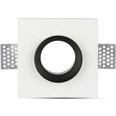 Afbeelding van V tac Spot fitting Vt 866 10 X Cm Gu10 Gips/staal Wit