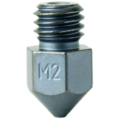 Afbeelding van micro Swiss mondstuk MK8 High Speed stee 0,4 mm M2 Hardened Steel Nozzle M2500 04