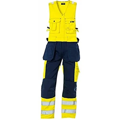 Afbeelding van Blaklader Amerikaanse Overall Hi vis Bla Klader 2653 GEEL/MARINEBLAUW C60