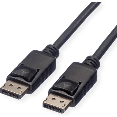Afbeelding van ROLINE DisplayPort Kabel, DP M/M, LSOH, zwart, 1 m