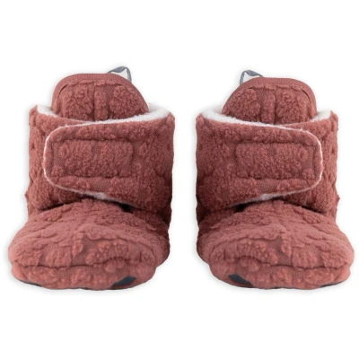 Afbeelding van Babysloffen Lodger Folklore Fleece Rosewood 12 18 maanden