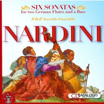 Afbeelding van Nardini: Six Sonatas for Two German Flutes and a Bass