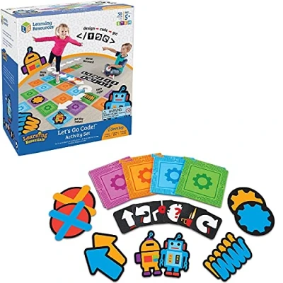 Afbeelding van Learning Resources Let&#039;s Go Code! 50 Stuk Activiteit Set